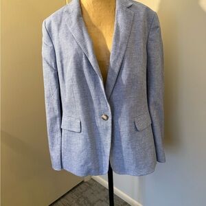 NWT Ann Taylor Light Blue Women's Blazer